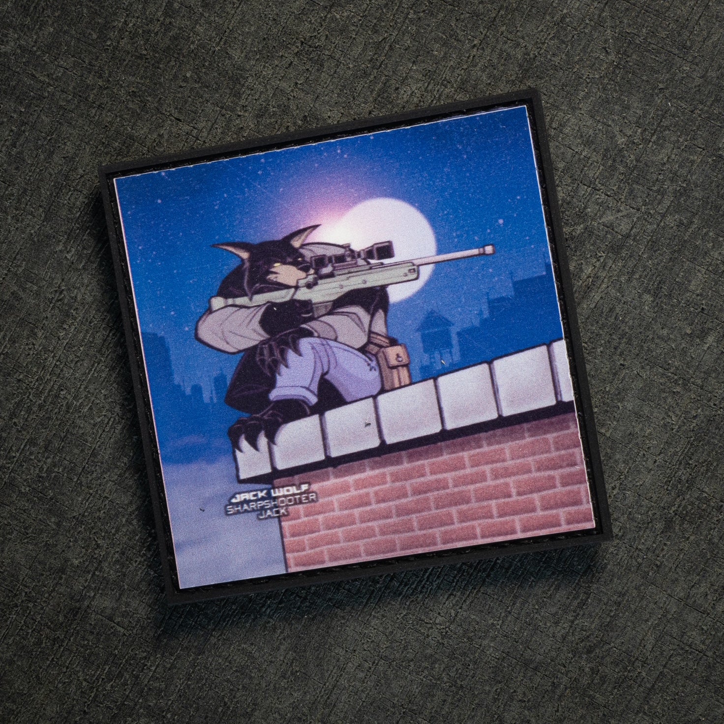 Velcro Patch - Sharpshooter Jack Artwork 3x3