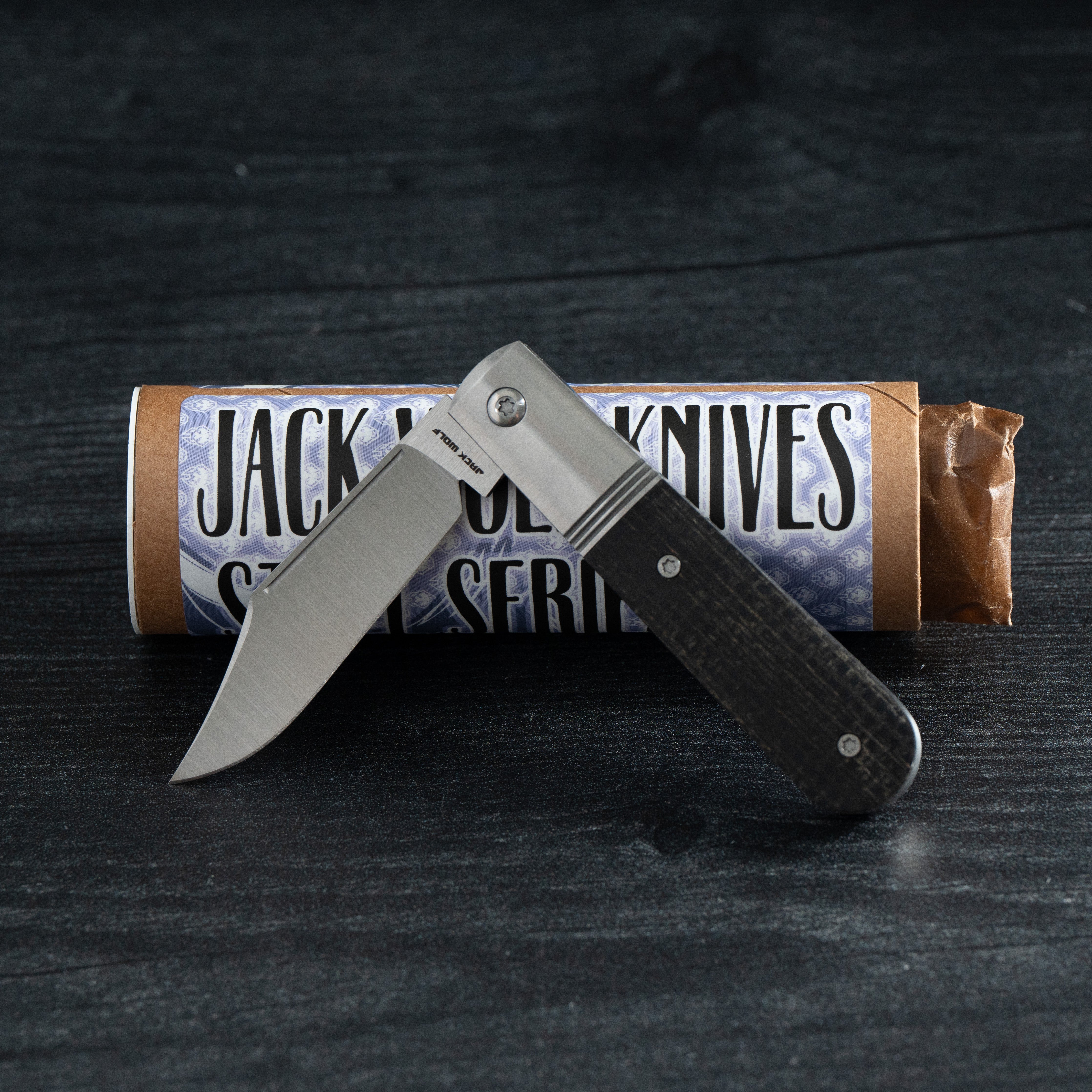 Big Bro Jack - Black Burlap Micarta