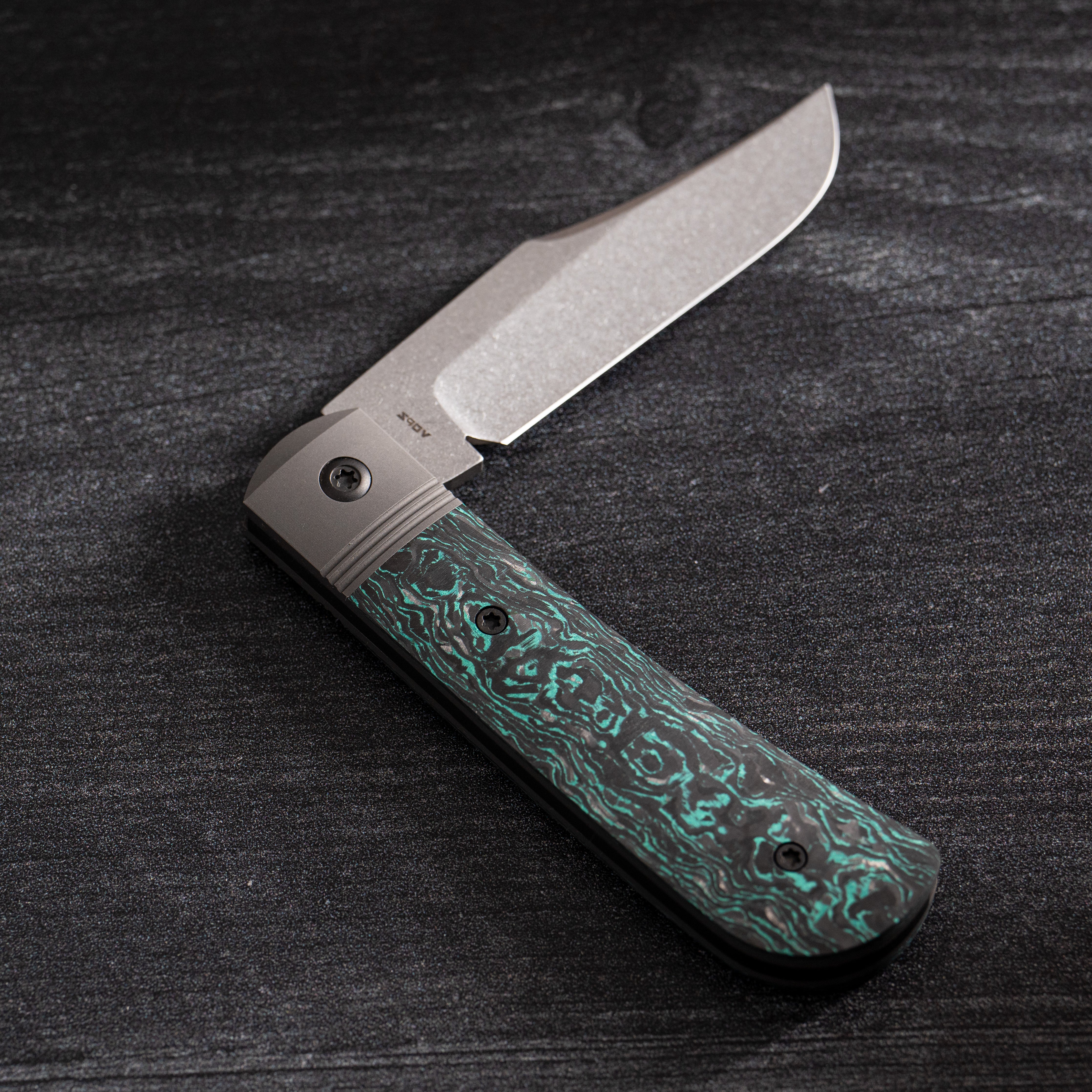 Benny's Clip - TechnoCarbo Teal Stonewash