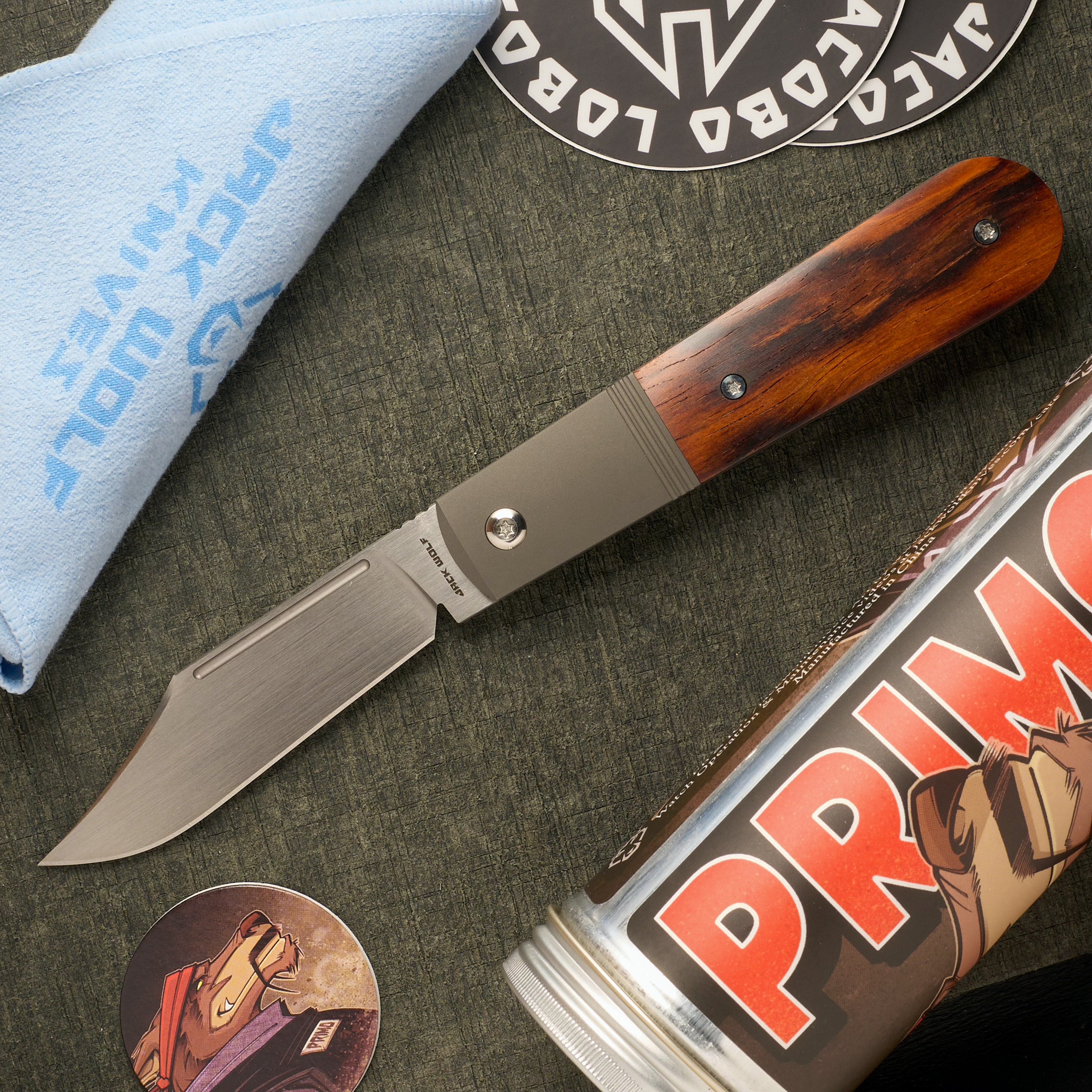 Primo Jack - Rosewood Hand Satin