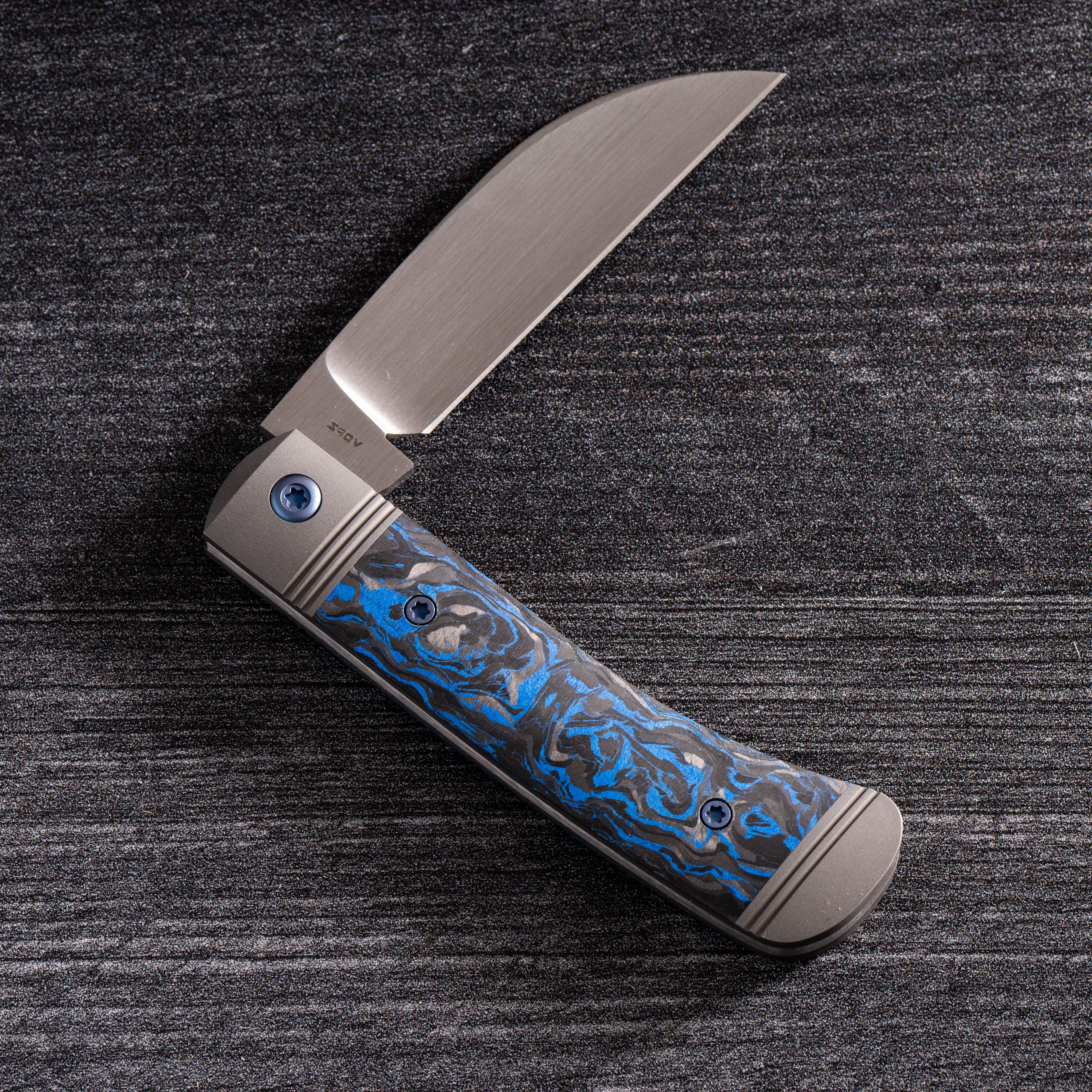 Venom Jack - Blue Marble Carbon Fiber Hand Satin