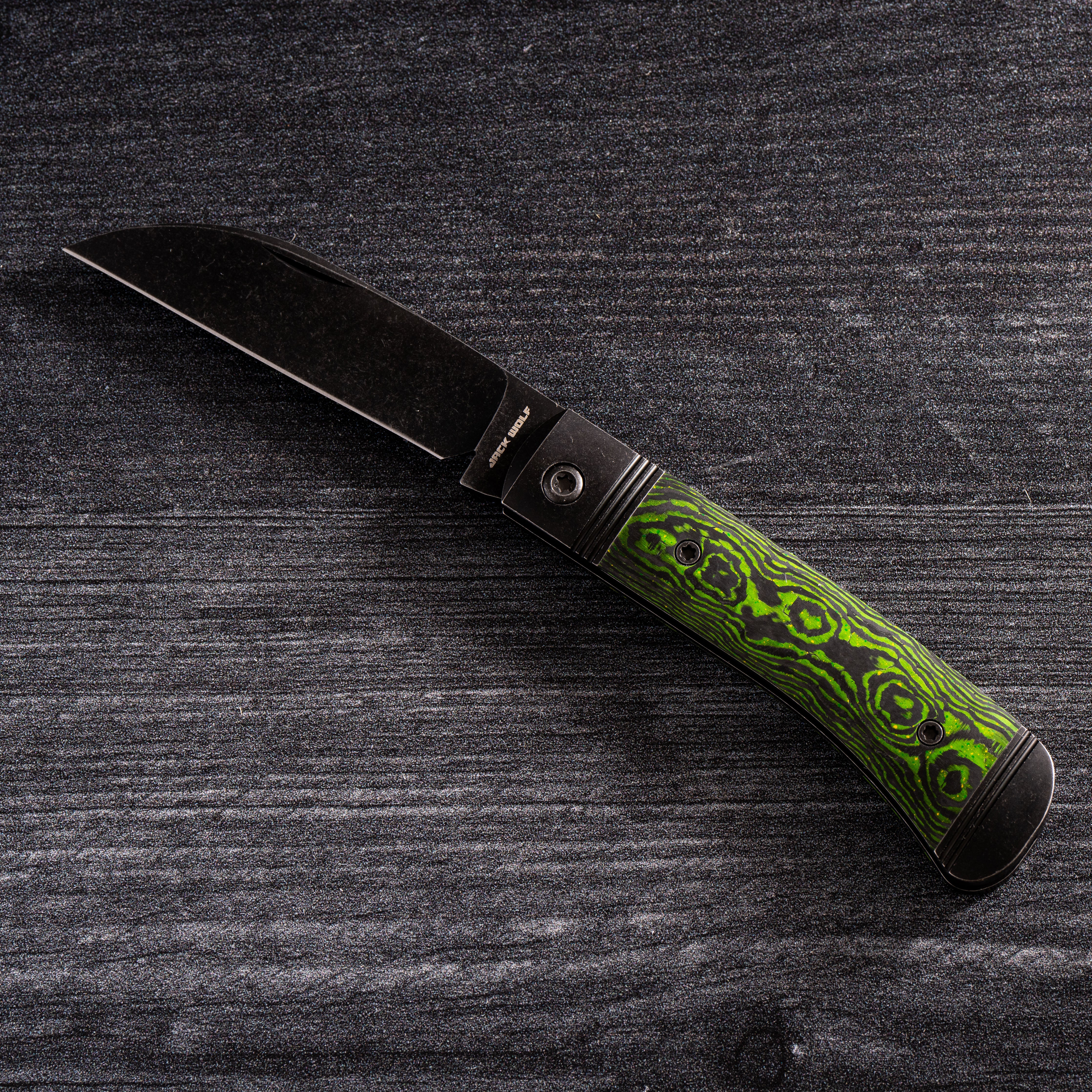 Venom Jack - Camocarbon Toxic Green Blackwash