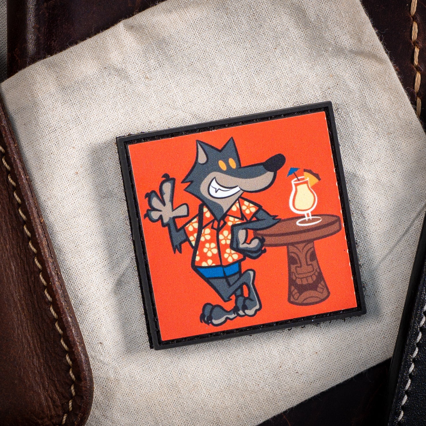 Velcro Patch - Laid Back Jack Artwork 2x2