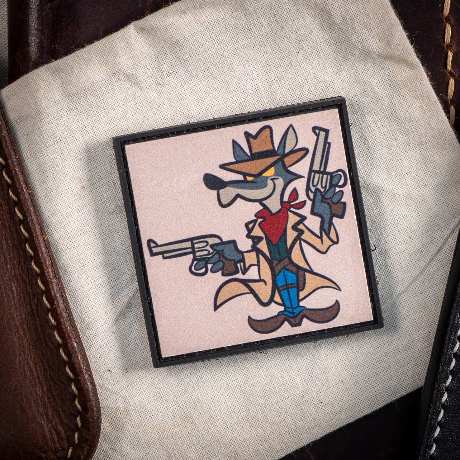 Velcro Patch - Gunslinger Jack Artwork 2x2