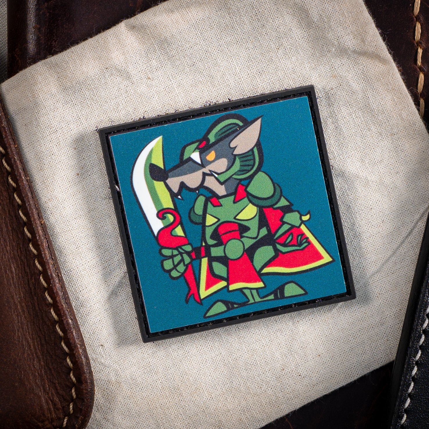 Velcro Patch - Venom Jack Artwork 2x2