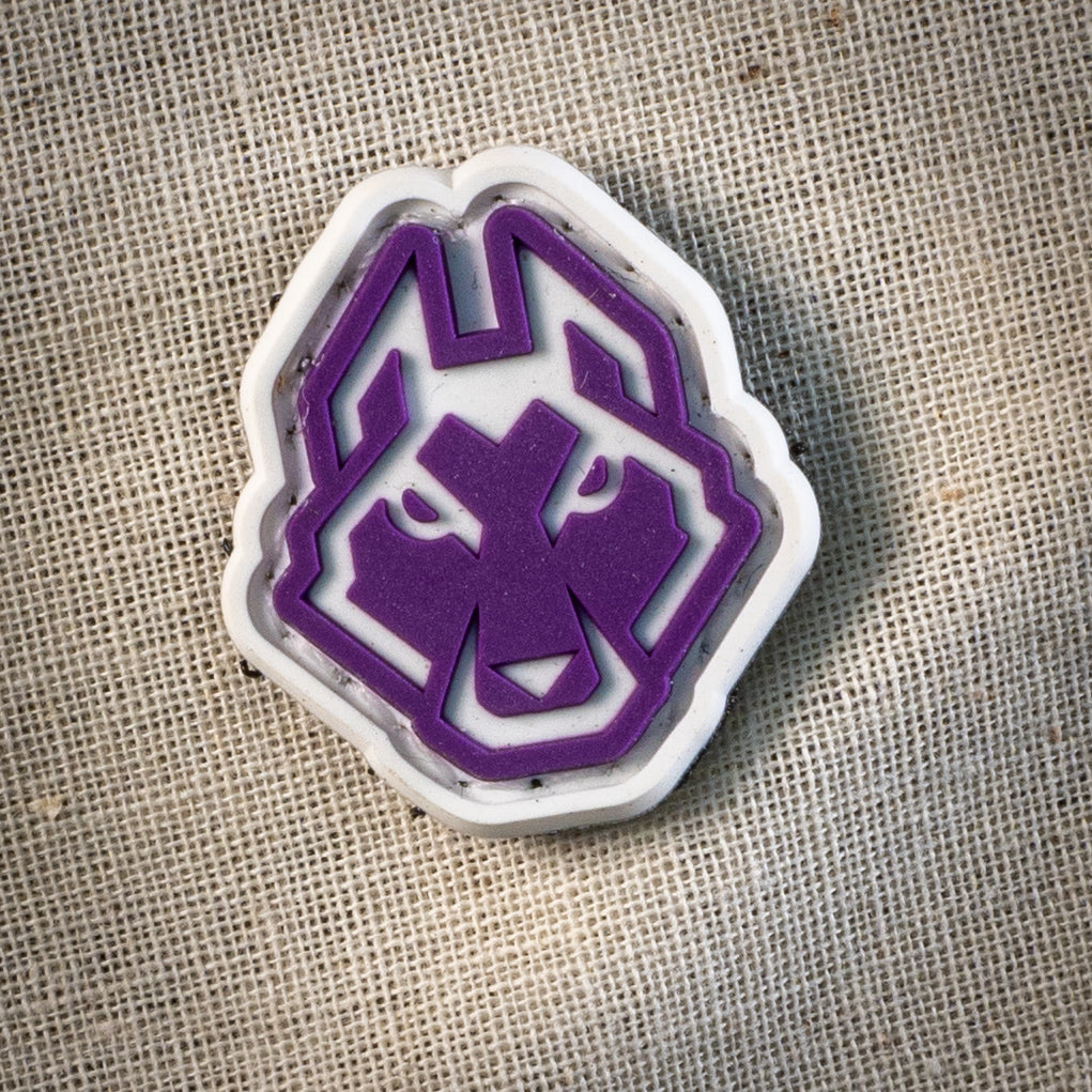 Ranger Eyes - Purple & White Logo 1x1