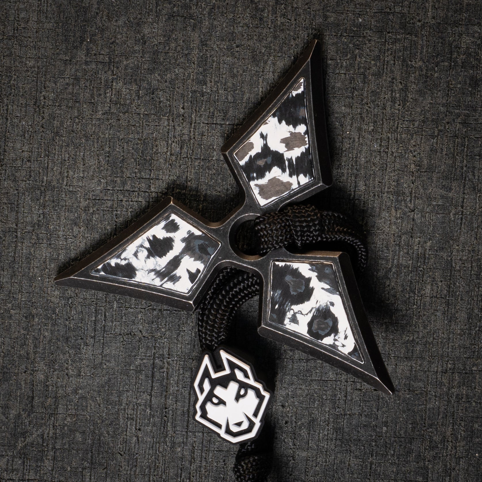 Jaxx - Triangle - Ti Blackwash Inlay Fat Carbon White Storm